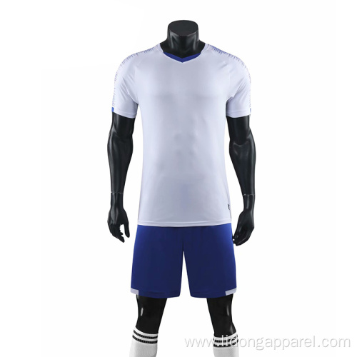 Popular Soccer Uniform Jersey Set For Kids